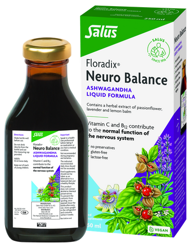 FLORADIX Neuro Balance šķidrums – 250 ml tilpuma augā
