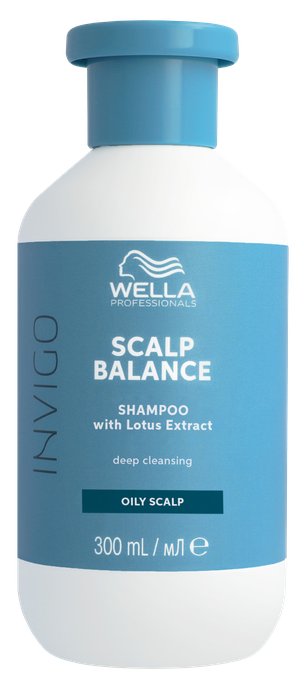 WELLA PROFESSIONALS Invigo Scalp Balance Deep Cleansing – dziļi attīrošs šampūns, 300 ml