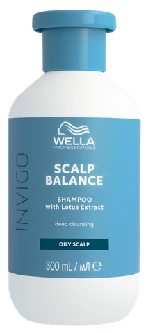 WELLA PROFESSIONALS Invigo Scalp Balance Deep Cleansing – dziļi attīrošs šampūns, 300 ml
