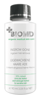 BioMD Ingrow Gone – 90 ml emulsija pret ieaugušiem matiņiem