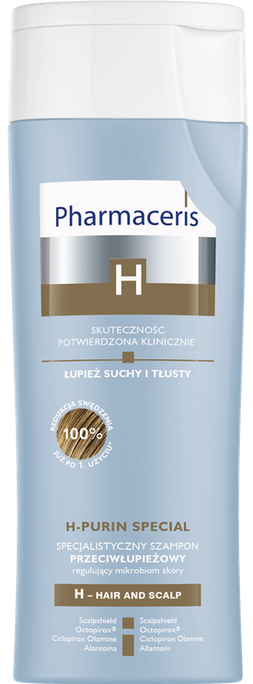 PHARMACERIS H-Purin Special šampūns 250 ml matu un galvas ādas kopšanai