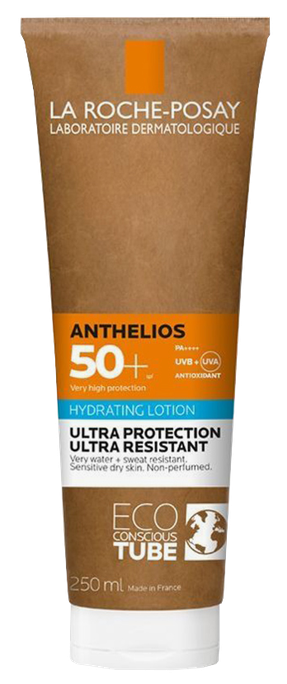 LA ROCHE-POSAY Anthelios SPF 50+ mitrinošs pieniņš saules aizsarglīdzeklim, 250 ml