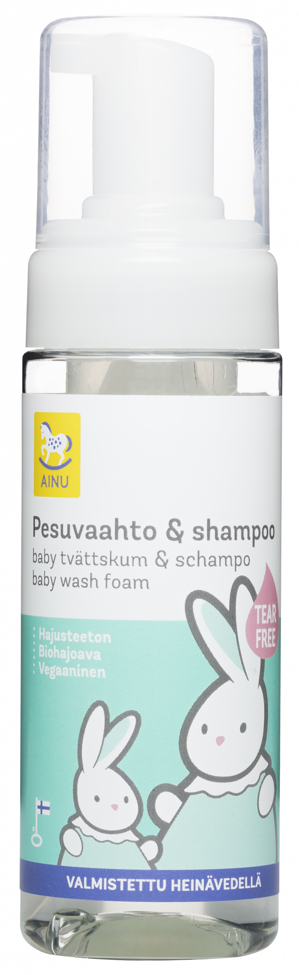 AINU Bērna putas šampūns, 150 ml