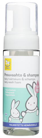 AINU Bērna putas šampūns, 150 ml