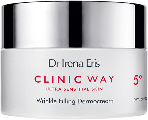 Dienas sejas krēms CLINIC WAY 5 Wrinkle Filling SPF 20, 50 ml