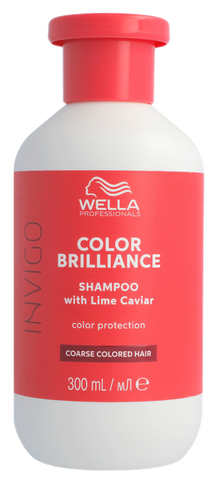 WELLA PROFESSIONALS Invigo Color Brilliance šampūns rupjiem krāsotiem matiem, 300 ml