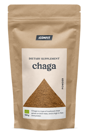 ICONFIT Organisks Čagas pulveris, 100 g