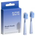 ALPINE WHITE Uzstāšanas elementi elektriskajai zobu birstei – 2 gab. komplekts