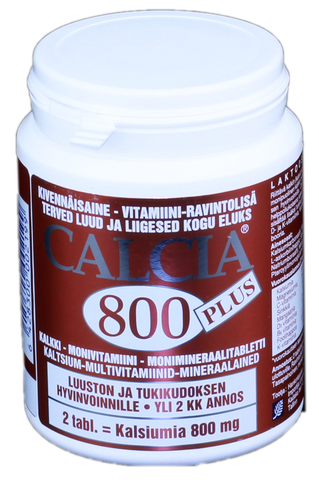 CALCIA 800 Plus – 140 tabletes