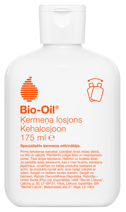 Mitrinošs ķermeņa losjons BIO-OIL ar specializētu formulu, 175 ml