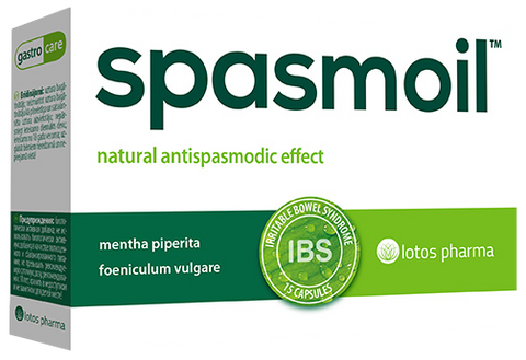 Kapsulas SPASMOIL 378 mg, 15 gab. (Gremošanas sistēmas atbalsts)