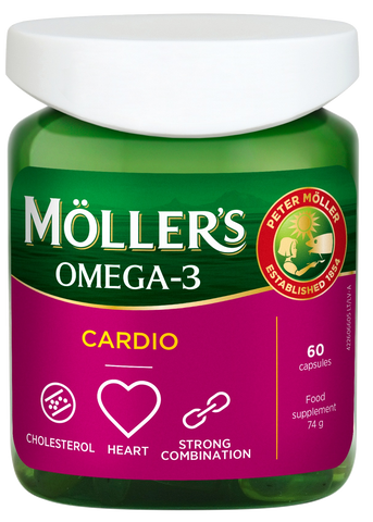 MOLLERS Cardio Omega-3, 60 kapsulas