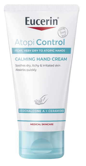 EUCERIN AtopiControl roku krēms, 75 ml