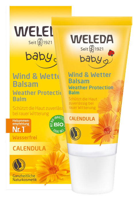 WELEDA Kliņģerīšu aizsargkrēms mazuļiem 30 ml – aizsardzība skarbos apstākļos