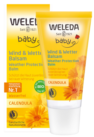 WELEDA Kliņģerīšu aizsargkrēms mazuļiem 30 ml – aizsardzība skarbos apstākļos