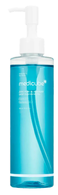 MEDICUBE Zero Pore Blackhead Deep – maiga attīrošā eļļa, 205 ml