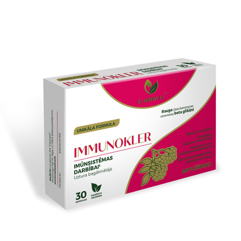 CLARIWELL Immunokler Kapsulas Imunitātei, 30 gab.