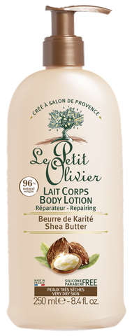 Shea Butter ķermeņa losjons LE PETIT OLIVIER, 250 ml