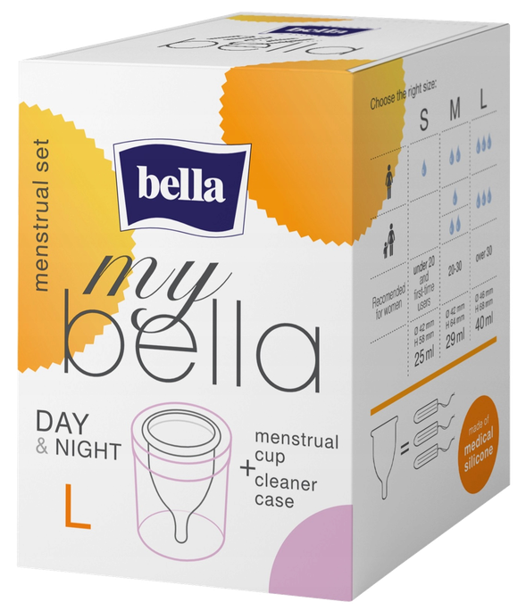 BELLA My Bella menstruālā piltuve, L izmērs, 1 gab.