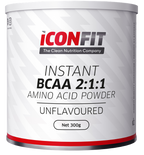ICONFIT BCAA 2:1:1 Bezgaršu Pulveris — 300 g