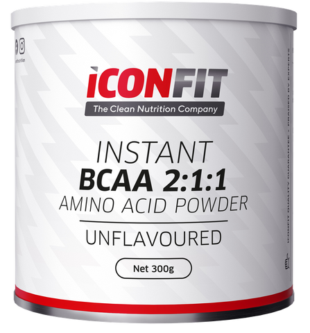 ICONFIT BCAA 2:1:1 Bezgaršu Pulveris — 300 g