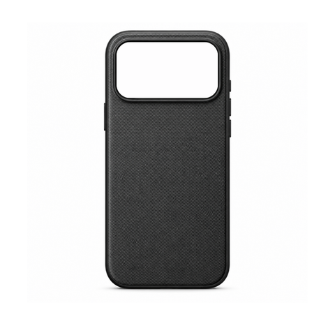 iPhone 18 Pro Max / 17 Pro Max Tech Woven stiliaus dėklas, juodas
