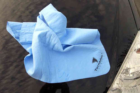 Tornador Towel Trockentuch Tornador® szczególnie chłonny ręcznik – miękki i skuteczny do suszenia auta – agmarket.lv
